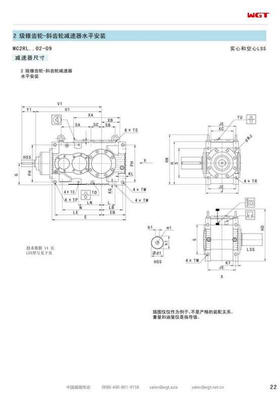 MC2RLSF08 代替_SEW_MC_Series 齿轮箱（专利款）