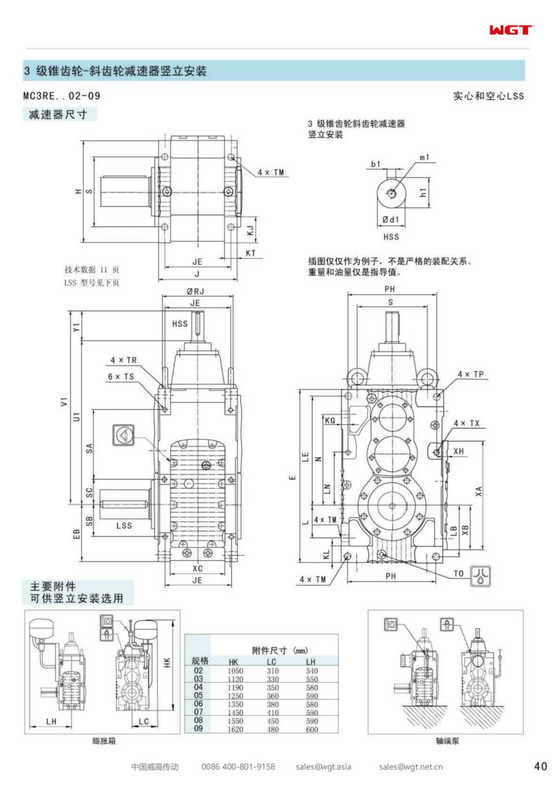 MC3RESF09 代替_SEW_MC_Series 齿轮箱（专利款）