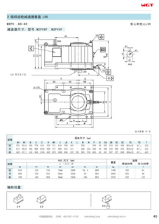 M2PVSF70 Replace_SEW_M_Series 齿轮箱