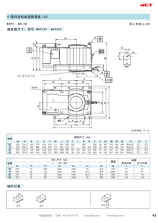 M4PVSF80 Replace_SEW_M_Series 齿轮箱
